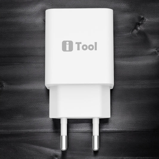 Incarcator iTool de 20W cu USB-C si USB-A - iTool