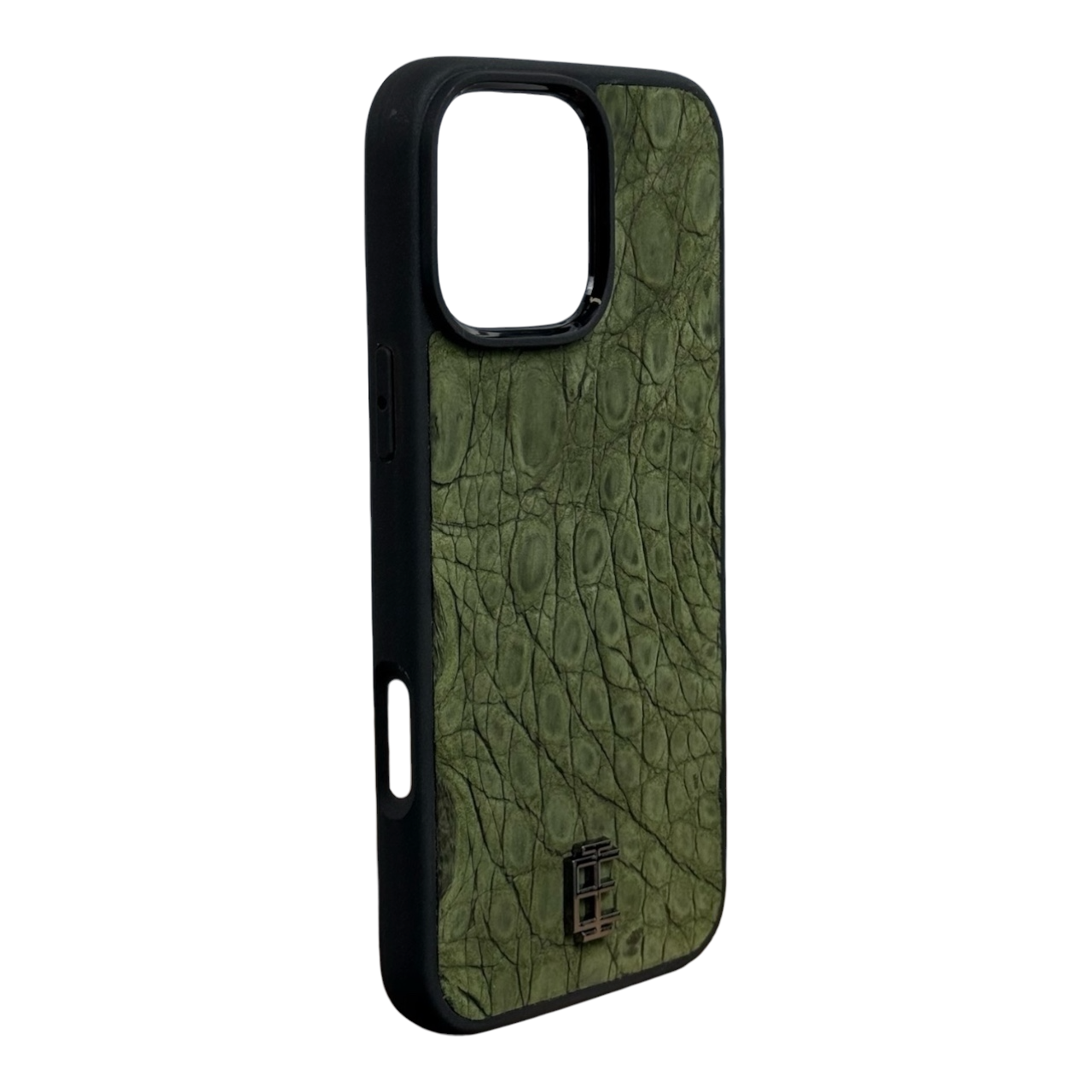 Husa iPhone din Piele de Crocodil Verde editie limitata V2
