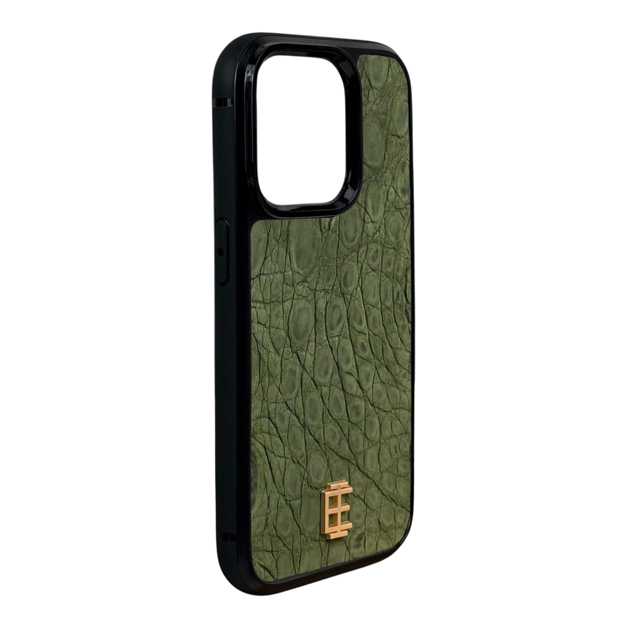 Husa iPhone din Piele de Crocodil Verde editie limitata V1