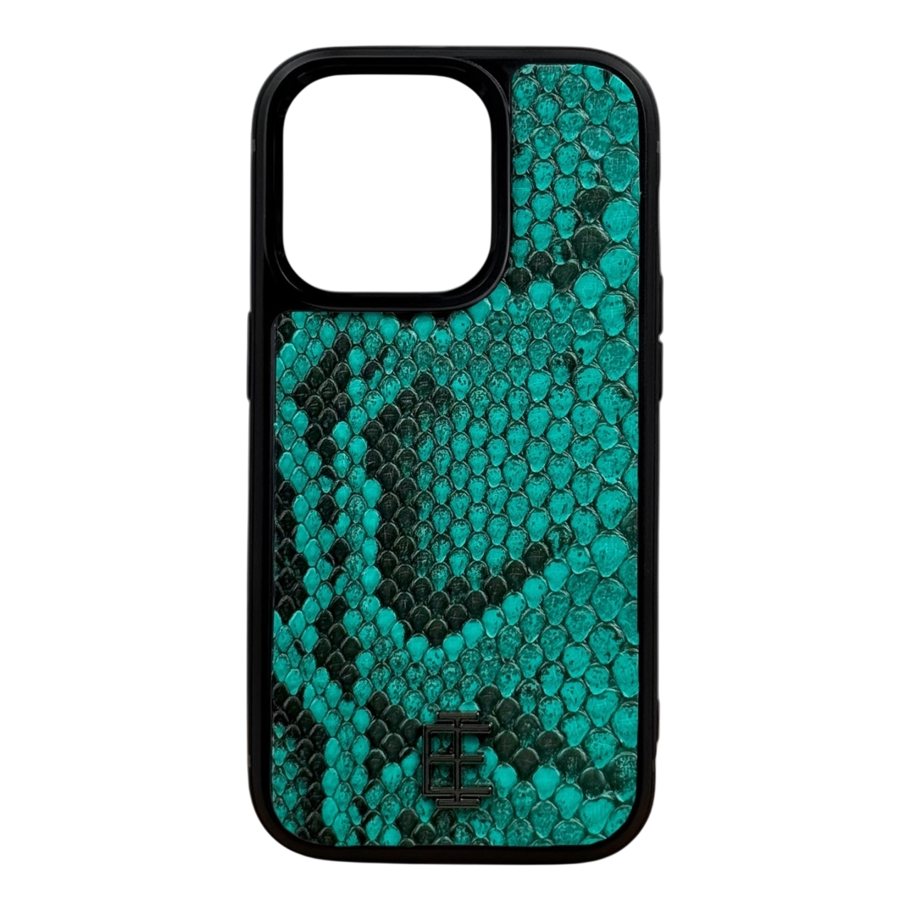 Husa iPhone din Piele de Piton Turquoise editie limitata V1