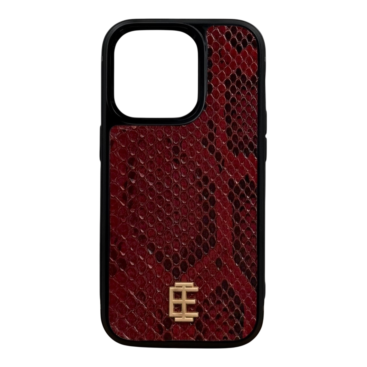 Husa iPhone din Piele de Piton Visinie editie limitata V1