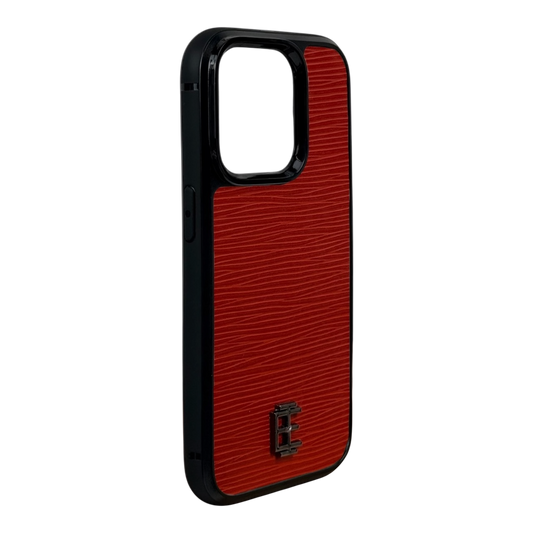 Husa iPhone din Piele de Vaca Rosu editie limitata V1