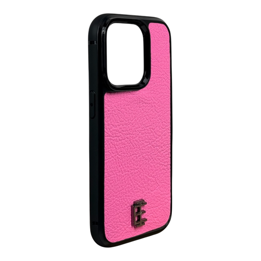 Husa iPhone din Piele de Capra Roz editie limitata V1