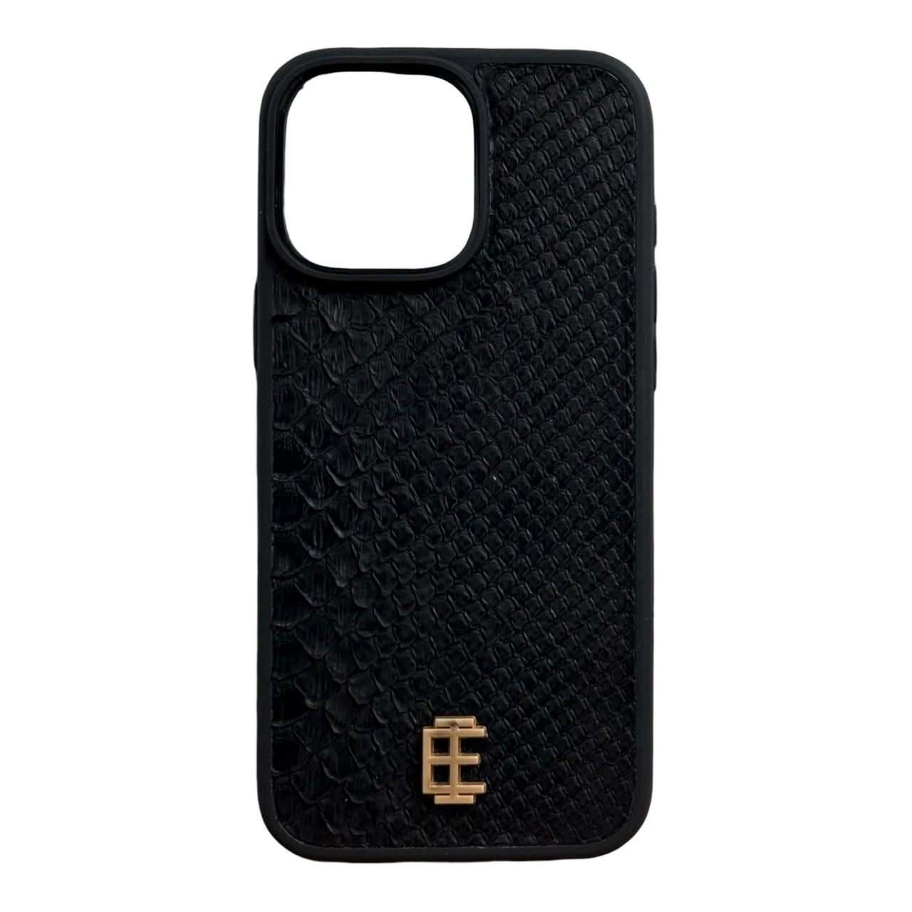 Husa iPhone din Piele de Piton Negru editie limitata V2