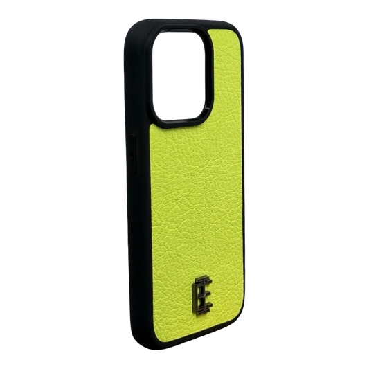 Husa iPhone din Piele de Capra Lime editie limitata V2