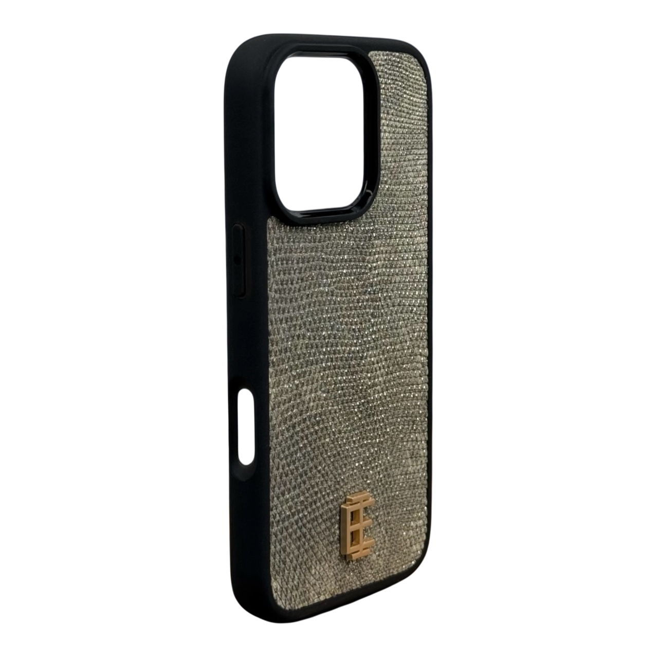 Husa iPhone din Piele de Varan Silver editie limitata V2