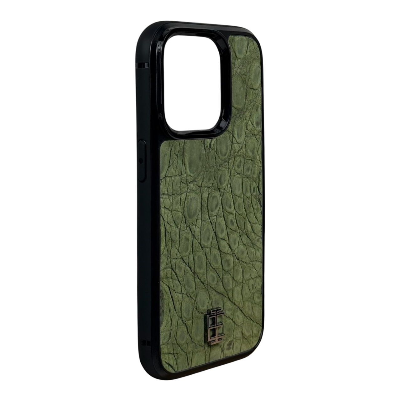 Husa iPhone din Piele de Crocodil Verde editie limitata V1