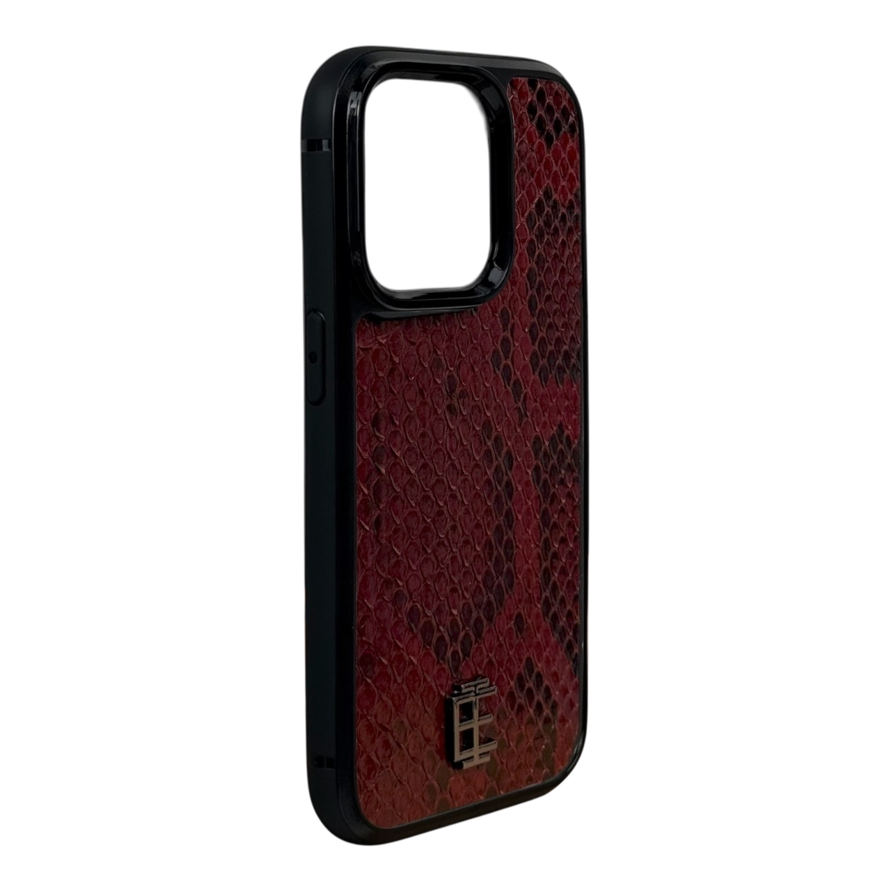 Husa iPhone din Piele de Piton Visinie editie limitata V1