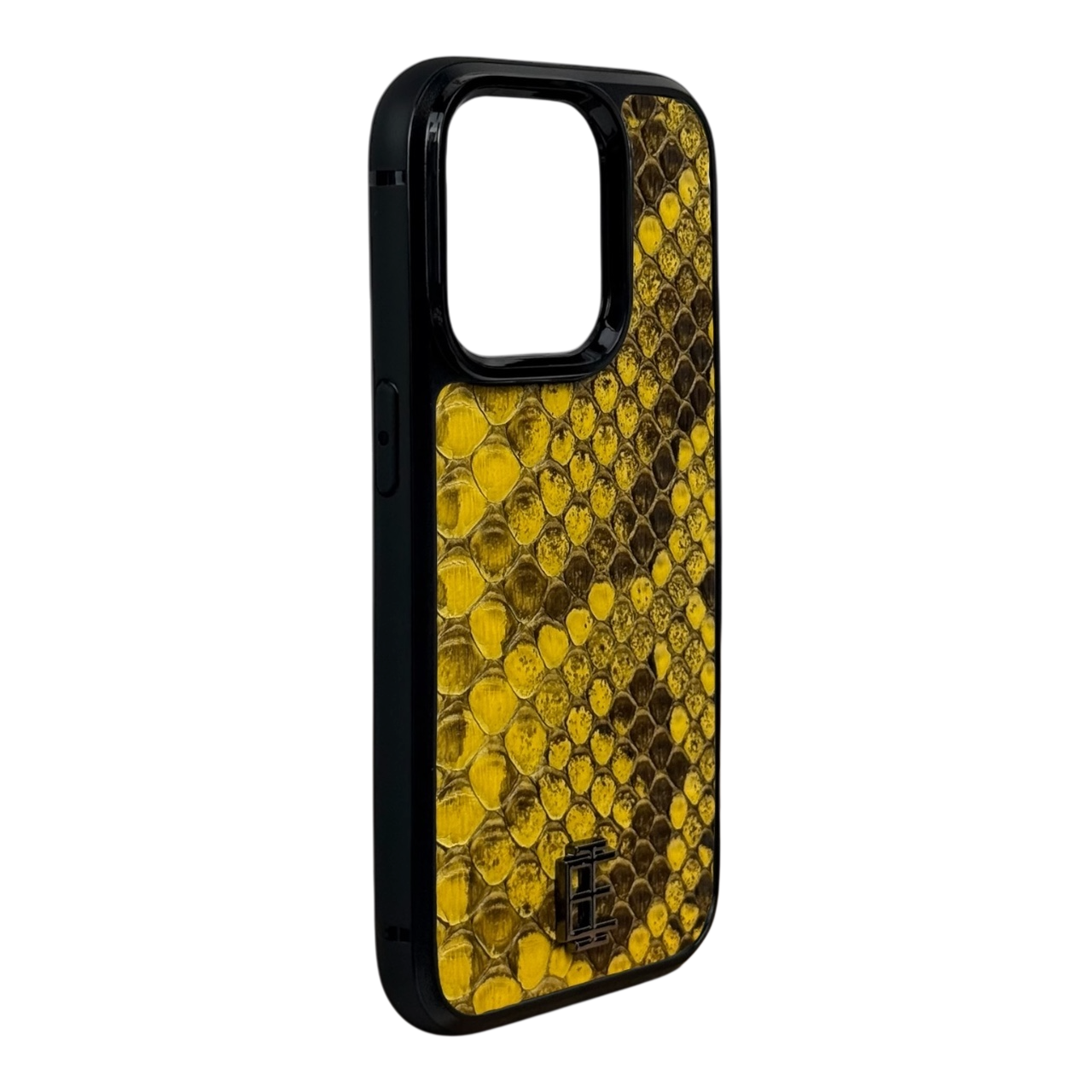 Husa iPhone din Piele de Piton Galben editie limitata V1