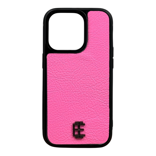 Husa iPhone din Piele de Capra Roz editie limitata V1