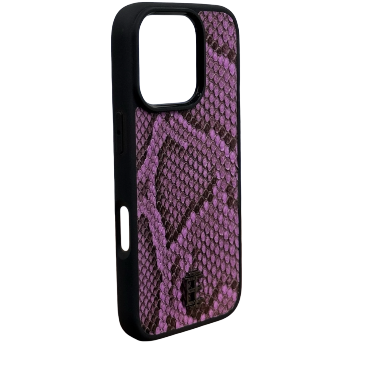 Husa iPhone din Piele de Piton Mov editie limitata V2