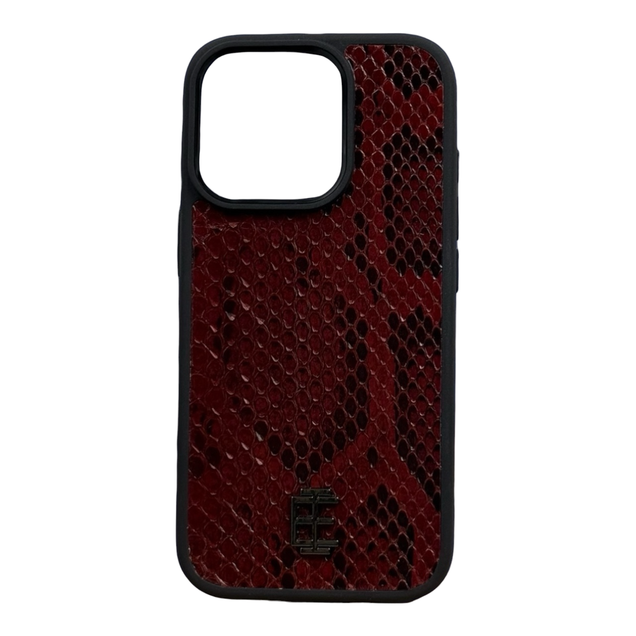 Husa iPhone din Piele de Piton Visinie editie limitata V2