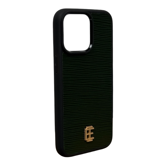 Husa iPhone din Piele de Vaca Verde editie limitata V2