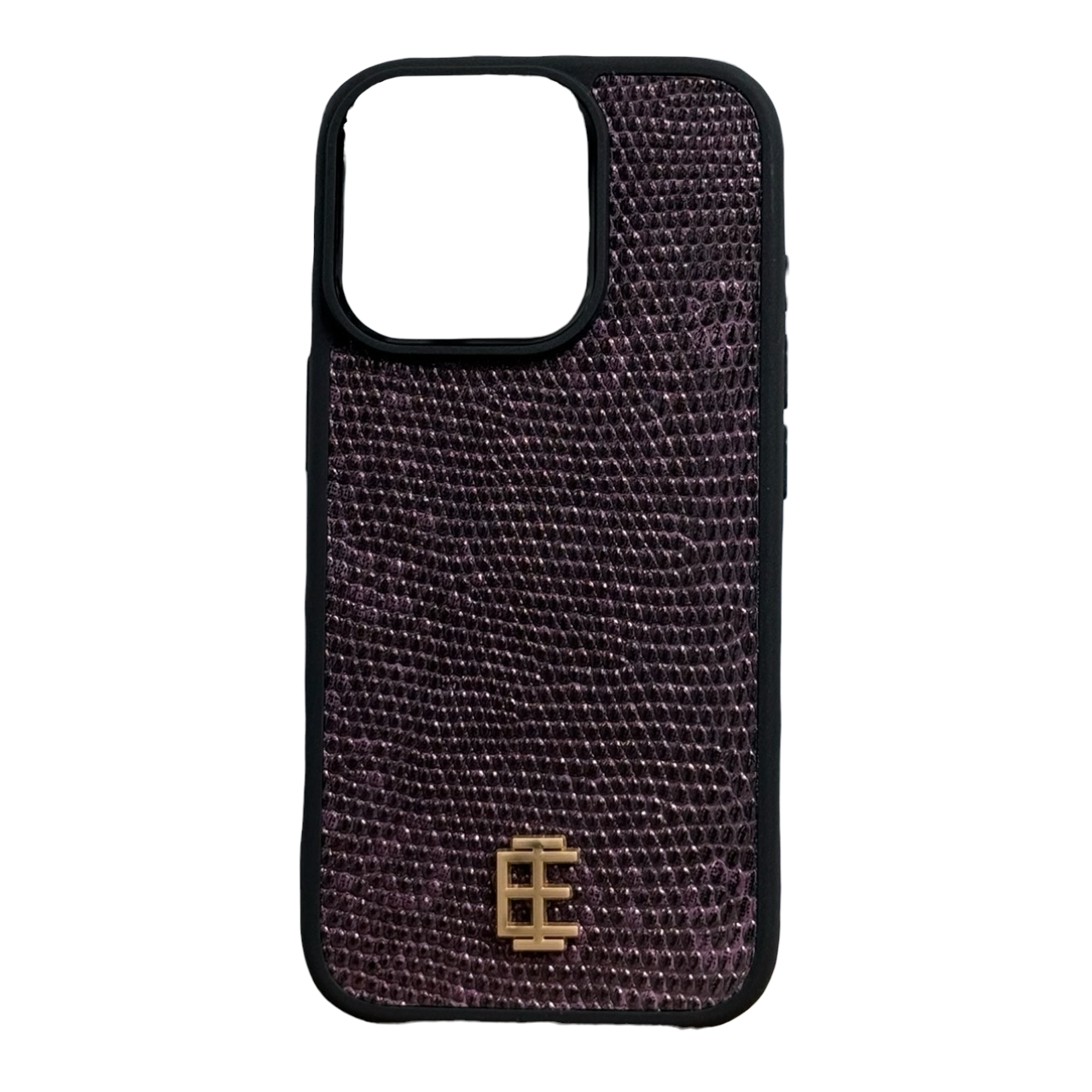 Husa iPhone din Piele de Varan Mov editie limitata V2