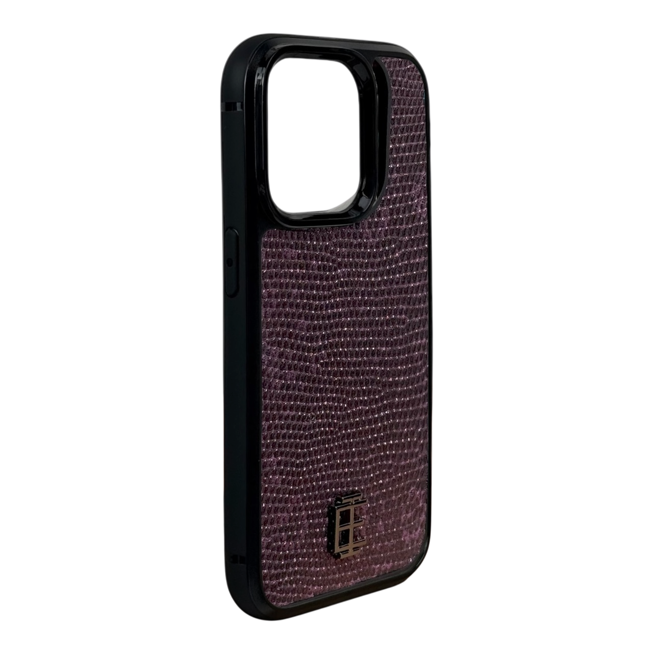 Husa iPhone din Piele de Varan Mov editie limitata V1