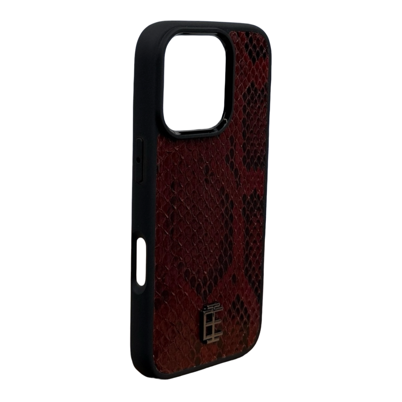 Husa iPhone din Piele de Piton Visinie editie limitata V2