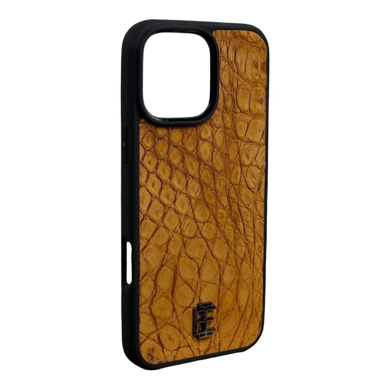 Husa iPhone din Piele de Crocodil Maro Deschis editie limitata V2