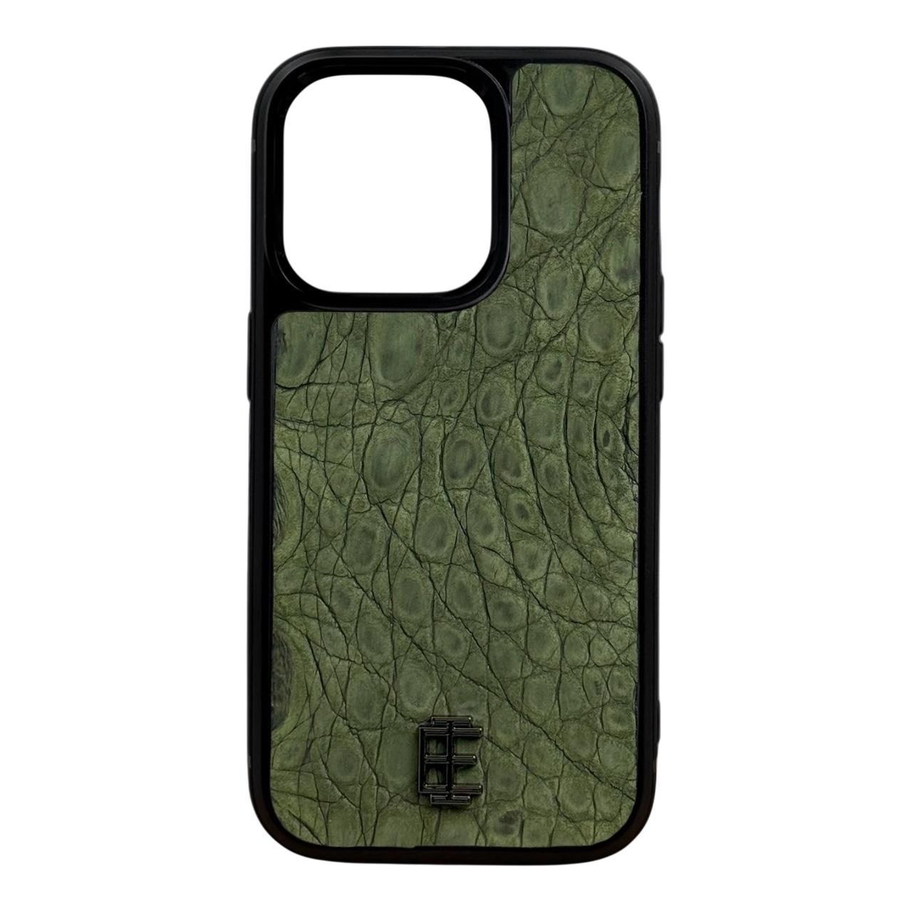 Husa iPhone din Piele de Crocodil Verde editie limitata V1
