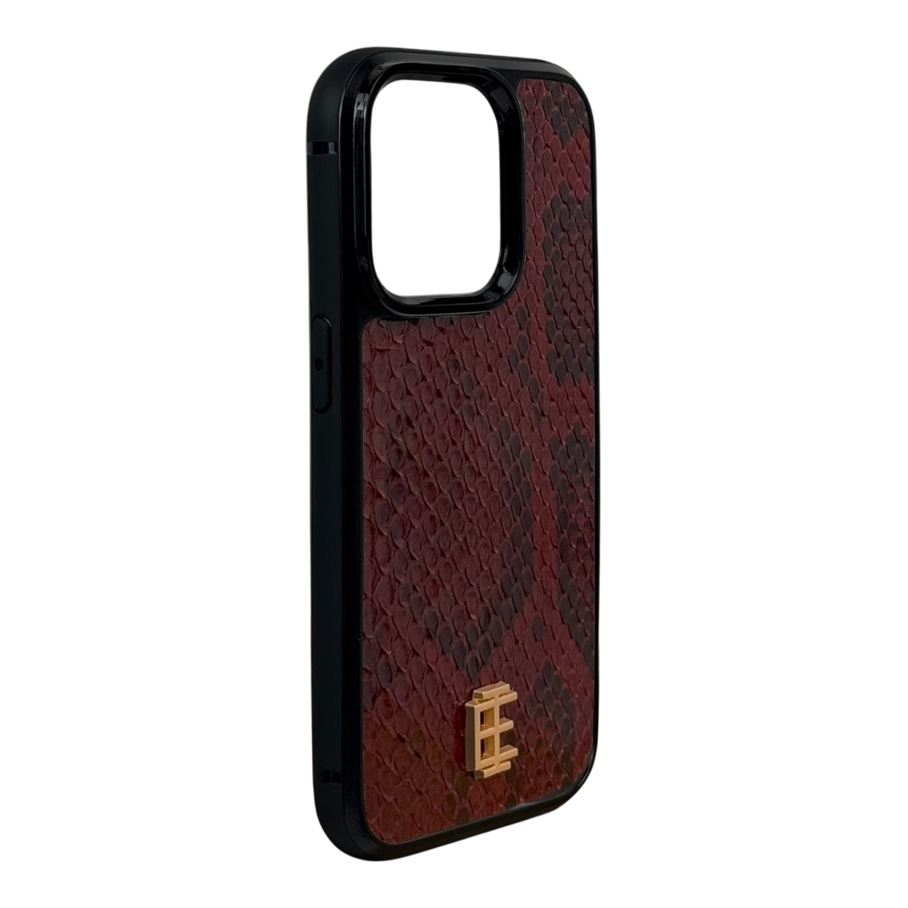 Husa iPhone din Piele de Piton Visinie editie limitata V1