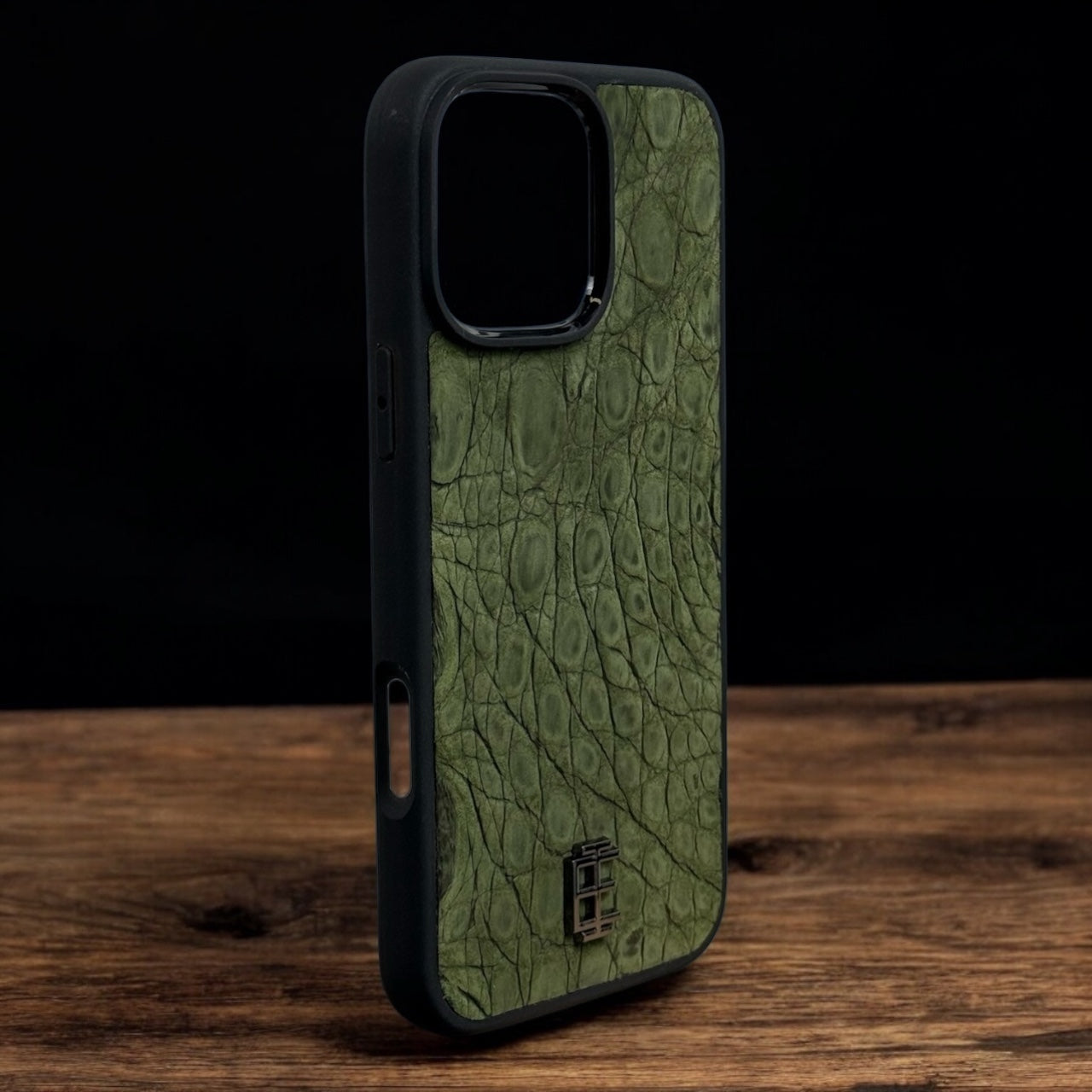 Husa iPhone din Piele de Crocodil Verde editie limitata - iTool