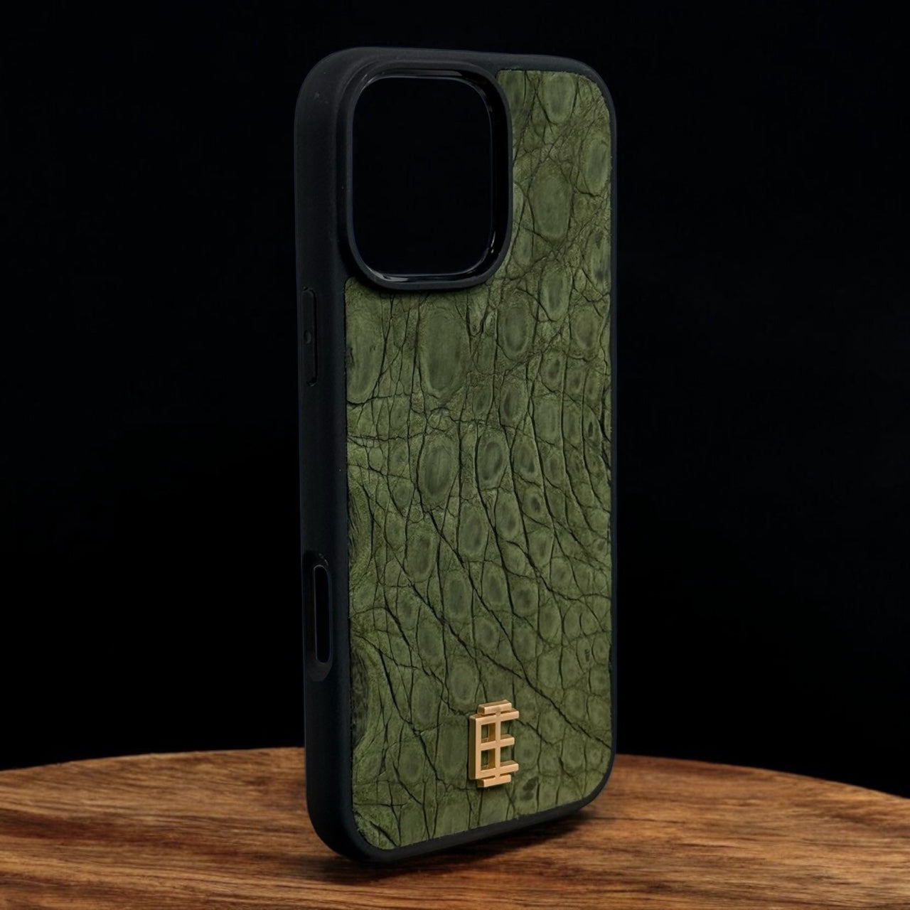 Husa iPhone din Piele de Crocodil Verde editie limitata - iTool