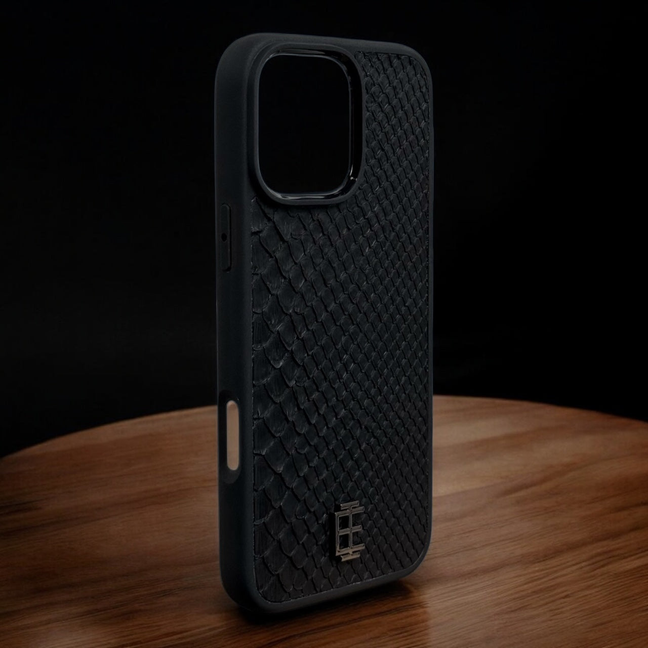 Husa iPhone din Piele de Piton Negru editie limitata - iTool