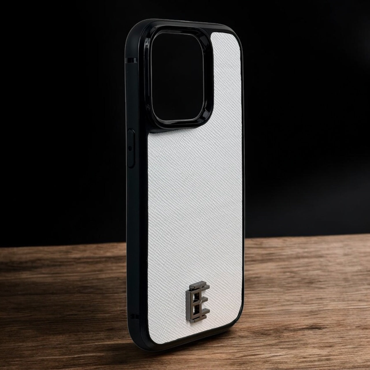 Husa iPhone din Piele de Vaca Alb editie limitata