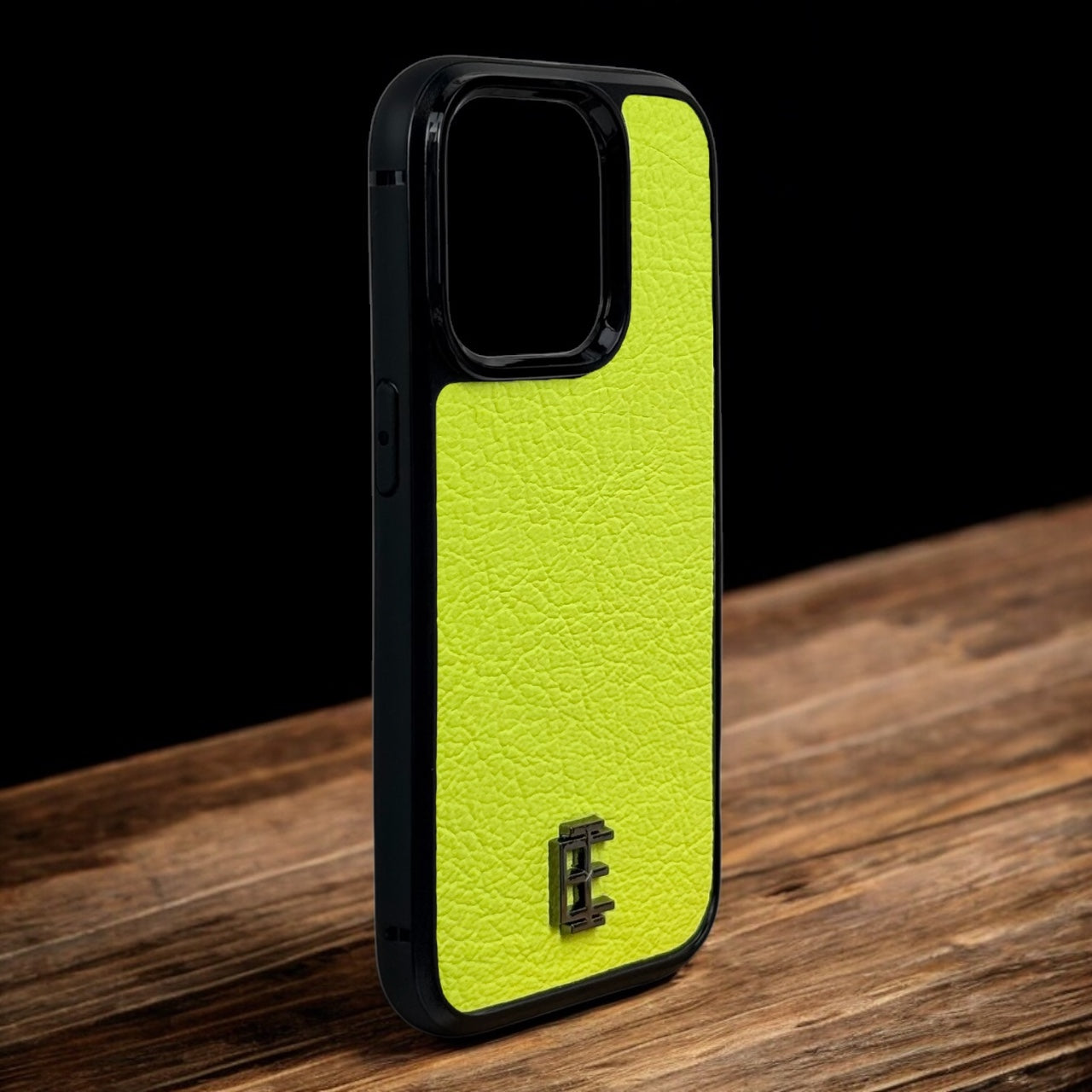 Husa iPhone din Piele de Capra Lime editie limitata