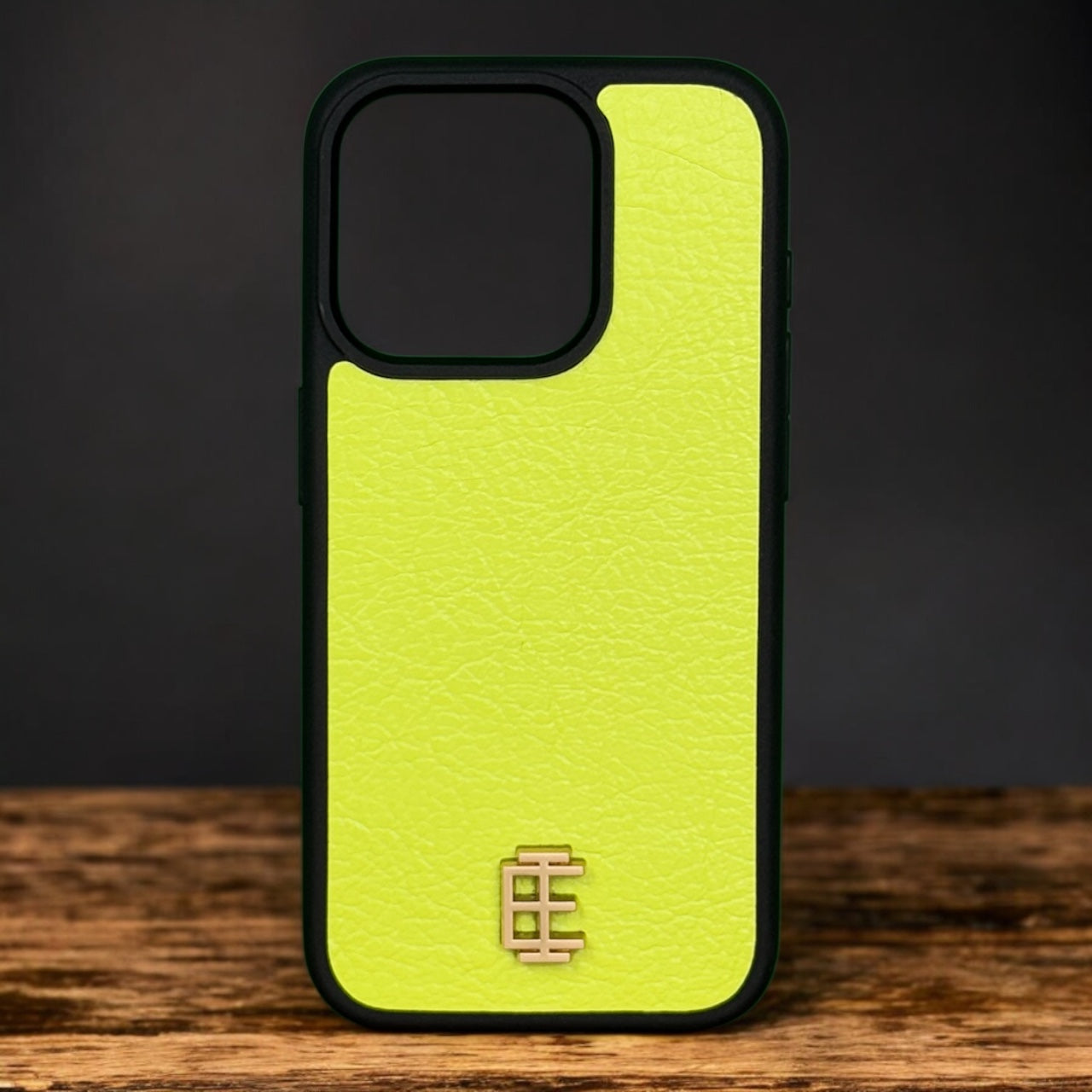 Husa iPhone din Piele de Capra Lime editie limitata