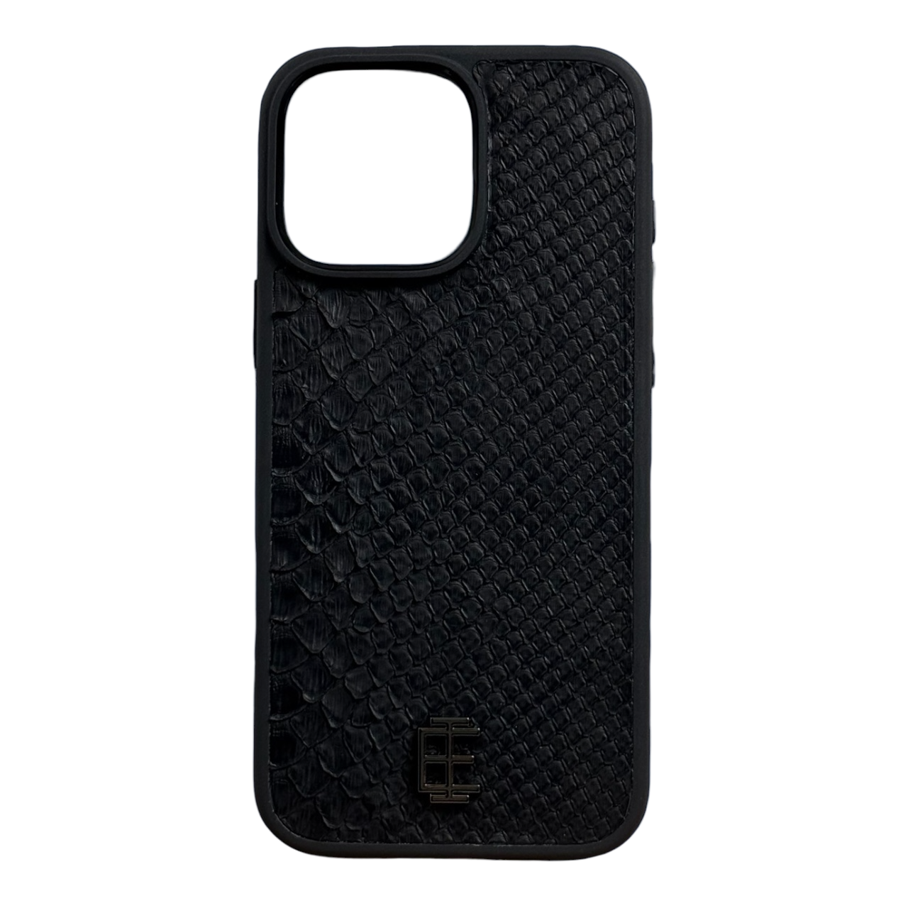 Husa iPhone din Piele de Piton Negru editie limitata V2