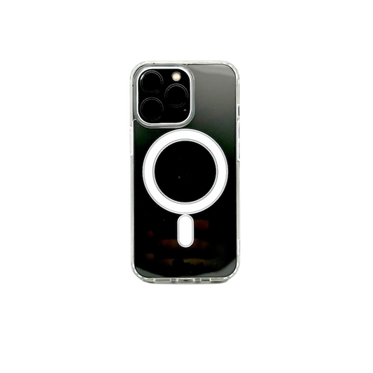 Husa iPhone 13 Pro Max iTool cu MagSafe din silicon Transparent