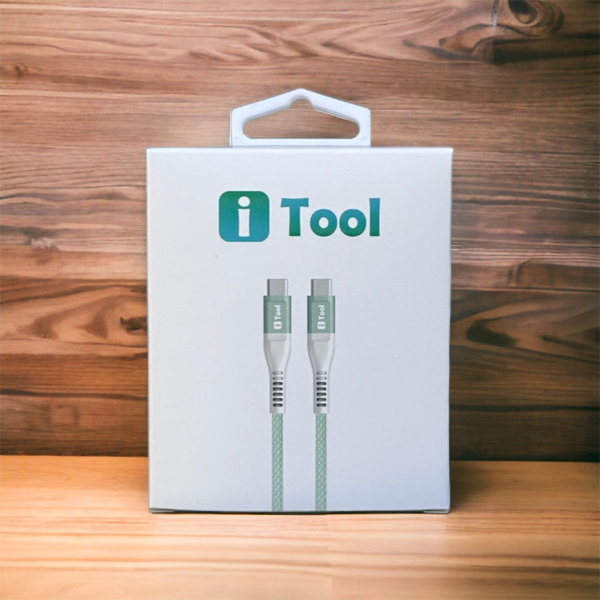 Cablu iTool USB-C la USB-C de 1m - iTool