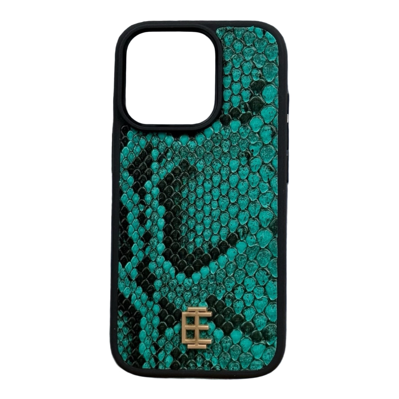 Husa iPhone din Piele de Piton Turquoise editie limitata - iTool