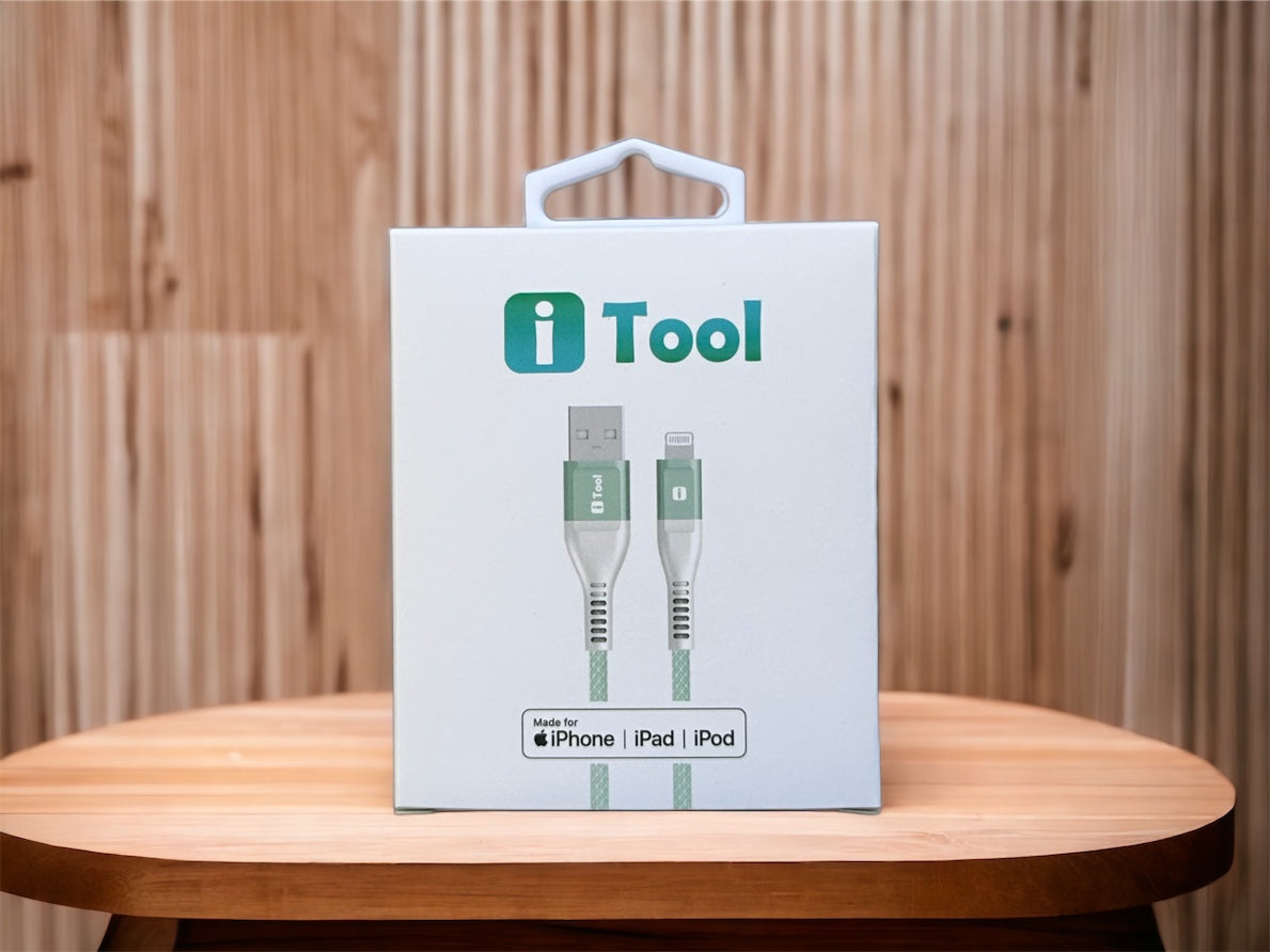 Cablu iTool USB-A to Lightning 1m Acreditat MFI Apple - iTool