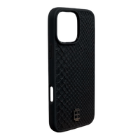 Husa iPhone din Piele de Piton Negru editie limitata V2