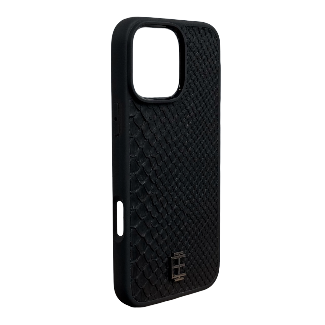 Husa iPhone din Piele de Piton Negru editie limitata V2