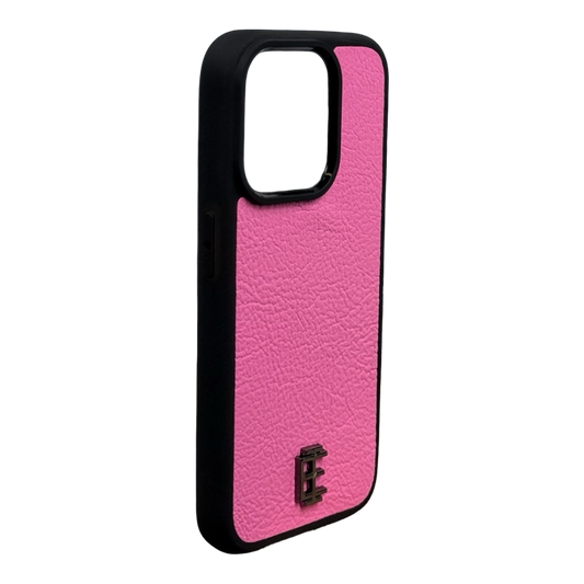 Husa iPhone din Piele de Capra Roz editie limitata V2