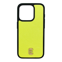Husa iPhone din Piele de Capra Lime editie limitata V2