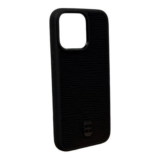Husa iPhone din Piele de Vaca Negru editie limitata V2
