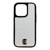 Husa iPhone din Piele de Vaca Alb editie limitata V1