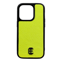 Husa iPhone din Piele de Capra Lime editie limitata V1