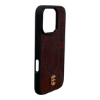 Husa iPhone din Piele de Piton Visinie editie limitata V2 - iTool