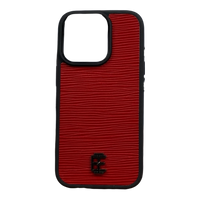 Husa iPhone din Piele de Vaca Rosu editie limitata V2