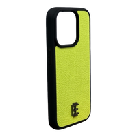 Husa iPhone din Piele de Capra Lime editie limitata V2