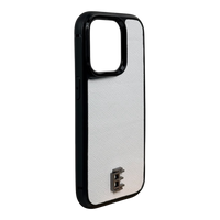 Husa iPhone din Piele de Vaca Alb editie limitata V1