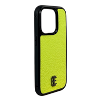 Husa iPhone din Piele de Capra Lime editie limitata V1