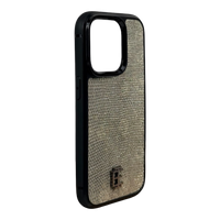 Husa iPhone din Piele de Varan Silver editie limitata V1