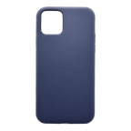 Husa iPhone 11 Pro Max iTool din silicon catifelat Albastru Dark - iTool