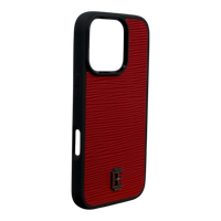 Husa iPhone din Piele de Vaca Rosu editie limitata V2