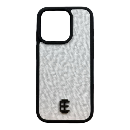 Husa iPhone din Piele de Vaca Alb editie limitata V2